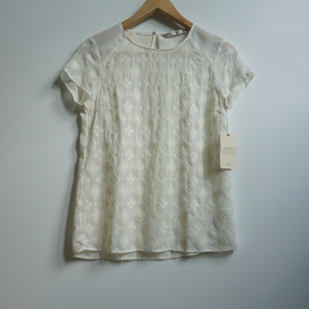 ZARA LACE BLOUSE